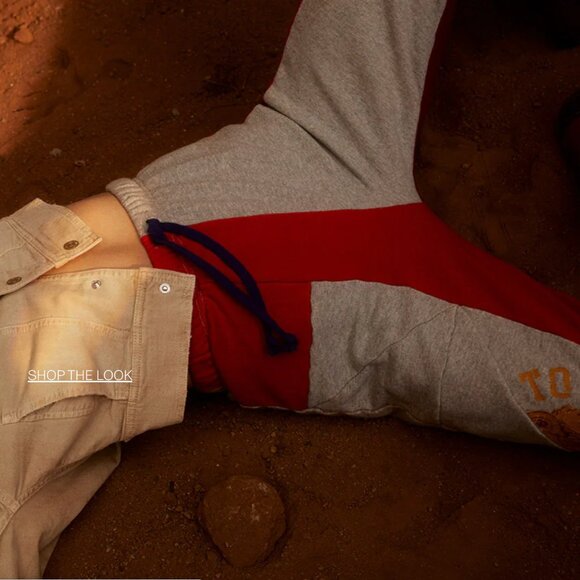 Mother x Carolyn Murphy Upcycled Patchwork Sweatpants - Picture 4 of 4